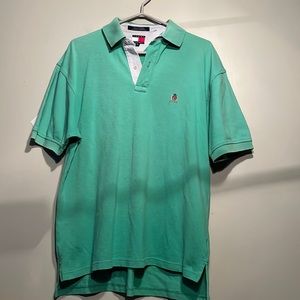 😄Vintage polo shirt green